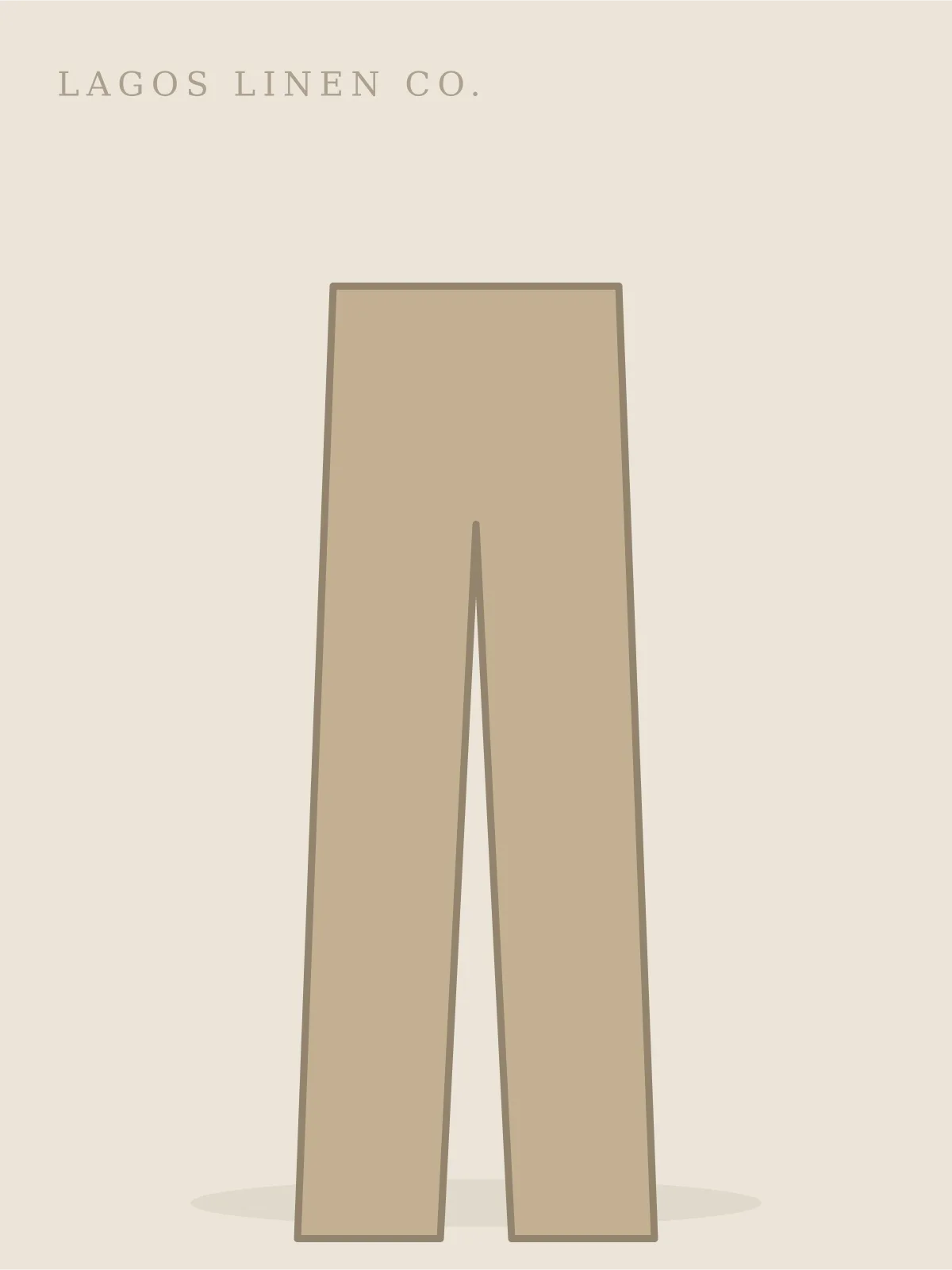 Eko Linen Shorts in khaki